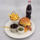 BURGER & SOFT DRINK MEAL DEAL FOR 1