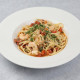 KING PRAWN, CRAB & ORTIZ CHORIZO LINGUINE*